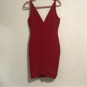 Red dress
